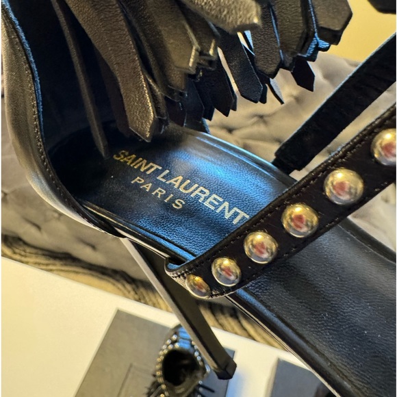 YSL NU PIED FRINGE HERLS SIZE 40 - Picture 5 of 7